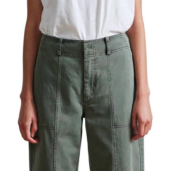 Apiece Apart Olive Cropped Pants NWT - Picture 4 of 4